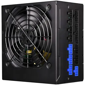 Napajanje SilverStone Strider Gold S Series, 650W 80 Plus Gold ATX PC Power Supply, Low Noise 120mm, 100% modular