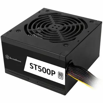 Napajanje SilverStone Strider PLUS 230V Series, 500W ATX PC Power Supply, 80 Plus, Low Noise 120mm Fan