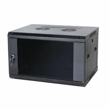 NaviaTec Wall Cabinet 12U 600 x 600mm, disassembled QA-66B, Black