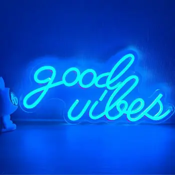 NEON LED svjetiljka "Good vibes" FM-WN40