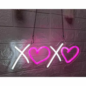 NEON LED svjetiljka "XoXo" FM-NS037