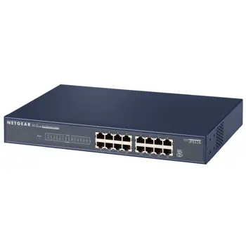 Netgear JFS516 16-port 10/100 Switch FE Unmanaged Switch, JFS516-200EUS