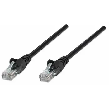 Network Cable, Cat6 compatible, CCA, U,UTP, PVC, 5 m, Black