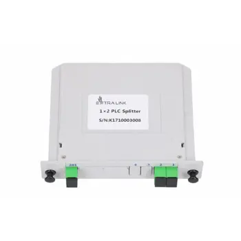 NFO Fiber Optic PLC Splitter, 1:2, Slot Type, SM, SC APC