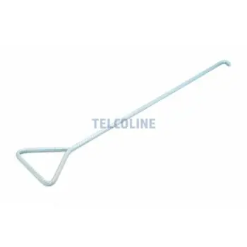 NFO Hook for opening well covers and manholes, length 90 cm, ribbed rod