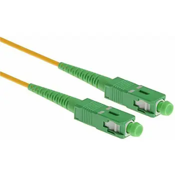 NFO Patch cord, SC APC-SC APC, Singlemode 9 125, G.657A2, Simplex, 2m