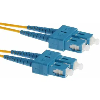 NFO Patch cord, SC UPC-SC UPC, Singlemode 9 125, G.657A2, Duplex, 20m