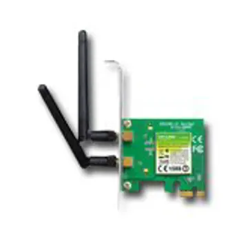 NIC TP-Link TL-WN881ND, PCI Express (x1) Adapter, 2,4GHz Wireless N 300Mbps, Detachable Omni Directional Antenna 2 x 2dBi (RP-SMA), TL-WN881ND-AS