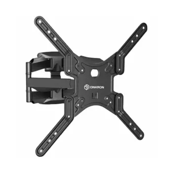 ONKRON Full Motion TV Wall Mount for 37 to 70-inch Flat Panel TVs Digital Panels 36,4 kg, Black