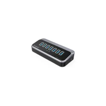 Orico 7-portni USB3.2 hub, crni (ORICO-M3U3-7A-05-BK-BP)