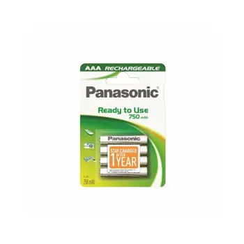 PANASONIC baterije HHR-4MVE/4BC, 750mAh, punj. Ready to use