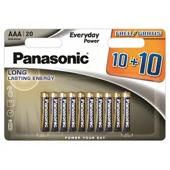 PANASONIC baterije LR03EPS/20BW 10+10F