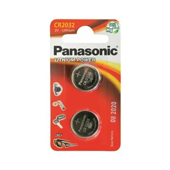 PANASONIC baterije male CR-2032EL, 2B