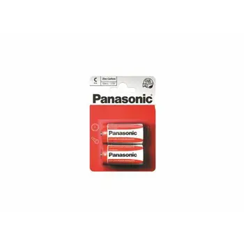 PANASONIC baterije R14RZ,2BP EU Zinc Carbon