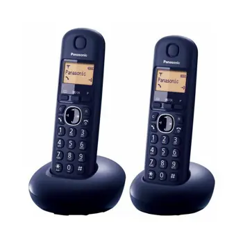 PANASONIC telefon bežični KX-TGB212FXB crni TwinPack