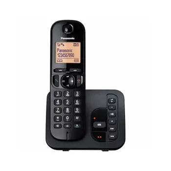 PANASONIC telefon bežični KX-TGC220FXB (TAM) sekretarica crn