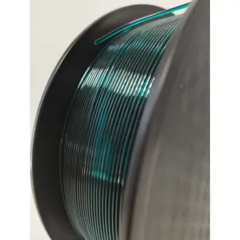 PET-G filament 1.75 mm, 1 kg, transpar. atrovirens