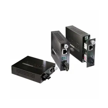 Planet 10 100 to 100Base-FX (SC, MM) Smart Media Converter-2km