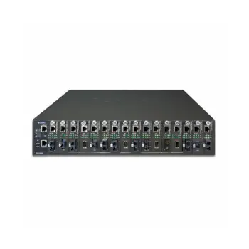 Planet 16-Slot Managed Media Converter Chassis (DC power)