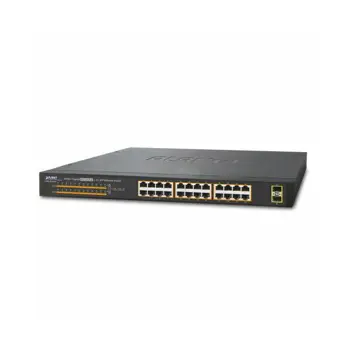 Planet 24 Gigabit HP PoE 2x SFP slots Unmanaged Switch