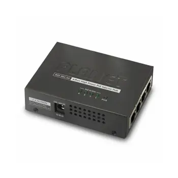 Planet 4-Port 802.3at High Power over Ethernet Injector Hub