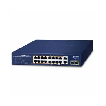 Planet 6-Port 10 100 1000T 802.3at PoE 2-Port 10 100 1000T 2-Port 1000X SFP Desktop Rackmount Switch