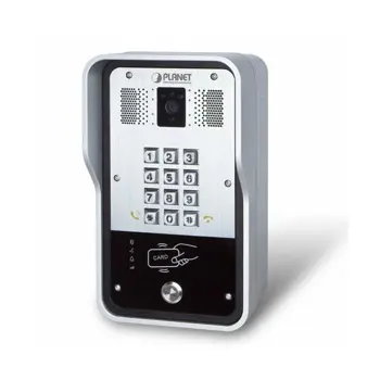 Planet 720p SIP Multi-unit Apartment Vandalproof Door Phone with RFID and PoE