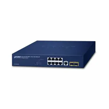 Planet 8-Port 10 100 1000T 2-Port 100 1000X SFP Managed Switch