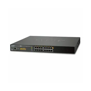 Planet 8-Port Gigabit 60W Ultra PoE Managed Injector Hub (400W)