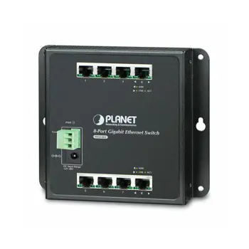 Planet 8-Port Gigabit Wall-Mount Switch