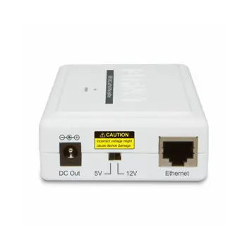 Planet 802.3at Gigabit Power over Ethernet Plus Splitter - 25.5W