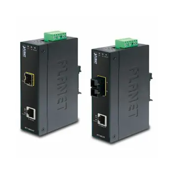 Planet Ethernet to FX Industrial Media Converter