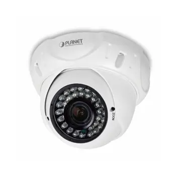 Planet H.265 4MP PoE Dome IR IP Camera with Vari-focal Lens