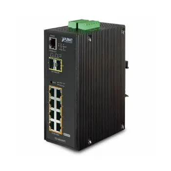 Planet IGS-10020HP T 8P Gigabit POE 2P SFP Managed Switch