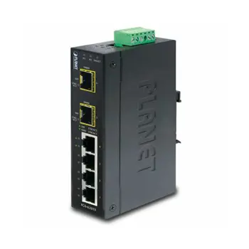 Planet IGS-620TF Industrial 4-Port Gigabit 2-Port Gig SFP Ethernet Switch