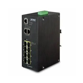 Planet Industrial 10-Port Full Gigabit Managed Ethernet Switch