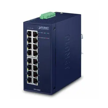 Planet Industrial 16-Port GbE Ethernet Switch