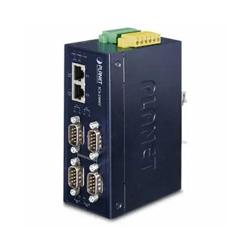 Planet Industrial 4-Port RS232 RS422 RS485 Serial Device Server