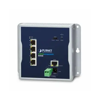 Planet Industrial 5-Port 10 100 1000T Wall-mount Gigabit Router