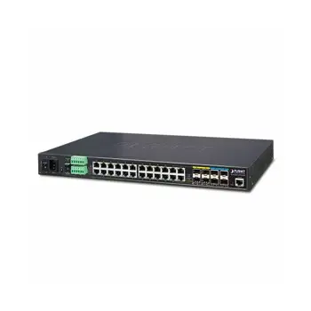 Planet Industrial L3 20-Port 100 1000T 4-Port Gigabit TP SFP 4-Port 10G SFP Managed Ethernet Switch