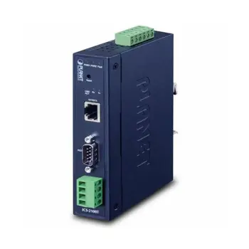 Planet IP30 Industrial 1-Port RS232 RS422 RS485 Serial Device Server