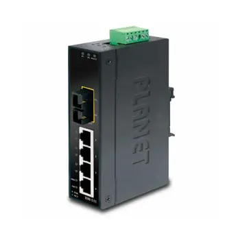 Planet ISW-511 4P Industrial 10 100 Switch FX(SC) Port