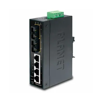 Planet ISW-621T Industrial 4P 10 100 TX 2P FX(SC) Ethernet Switch Wide Operating Temp