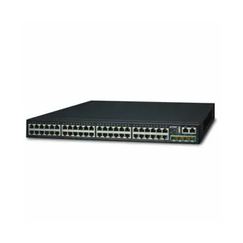 Planet Layer 3 48-Port 10 100 1000T 4-Port 10G SFP Stackable Managed Switch