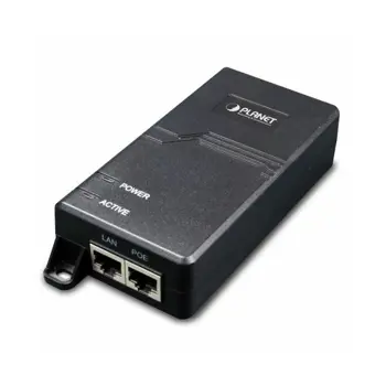 Planet POE-163, 802.3at High Power PoE Gigabit Ethernet Injector - 30W