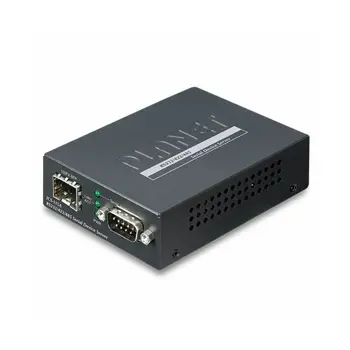 Planet RS232 RS422 RS485 Serial Device Server with 1-Port 100BASE-FX SFP