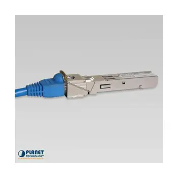 Planet SFP-Port 1000BASE-T Module – 100m (-40~75 degrees C)