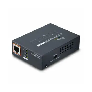 Planet Single-Port 10 100 1000Mbps 802.3bt PoE Injector (95 Watts)