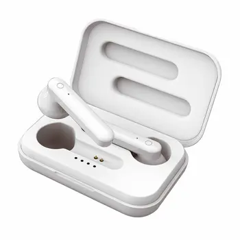 Platinet bluetooth V5.0 Earphones sport + Charging station PM1040 Aura White