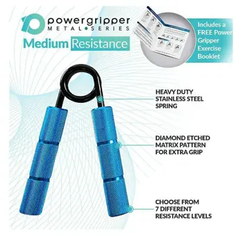 PowerGripper Hand grip 150 lbs (68 kg) RPM metal (gripper) - Blue